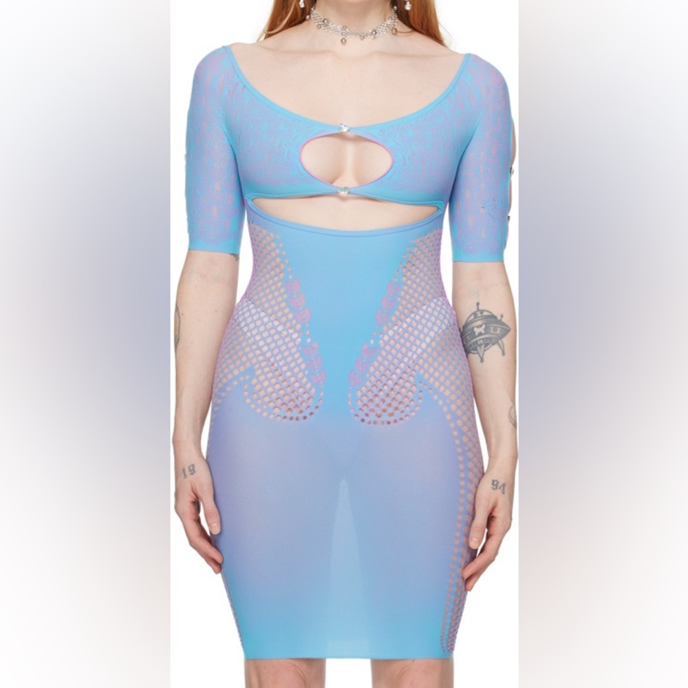 Poster girl Archer Dress Crypto